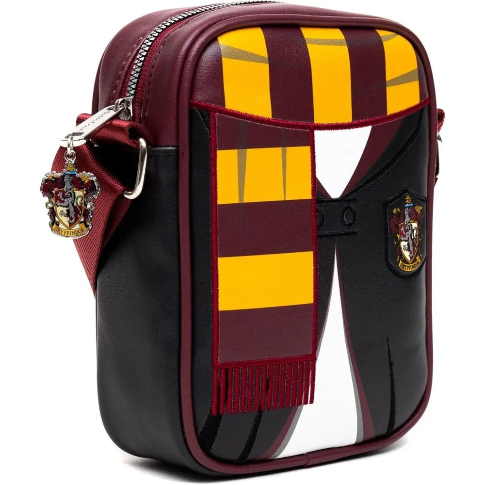 Harry Potter Gryffindor Crossbody Vegan Leather Bag 8x6.5x3 inches